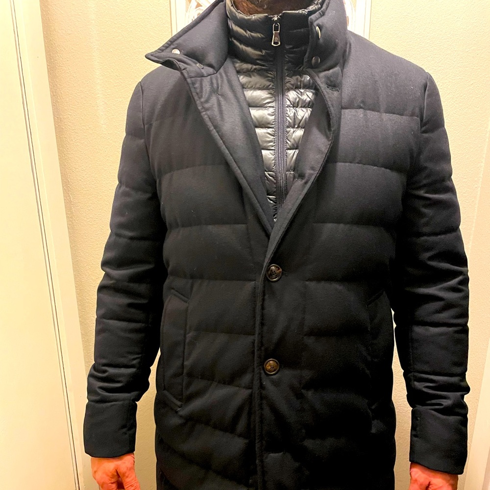 Moncler double layer down jacket